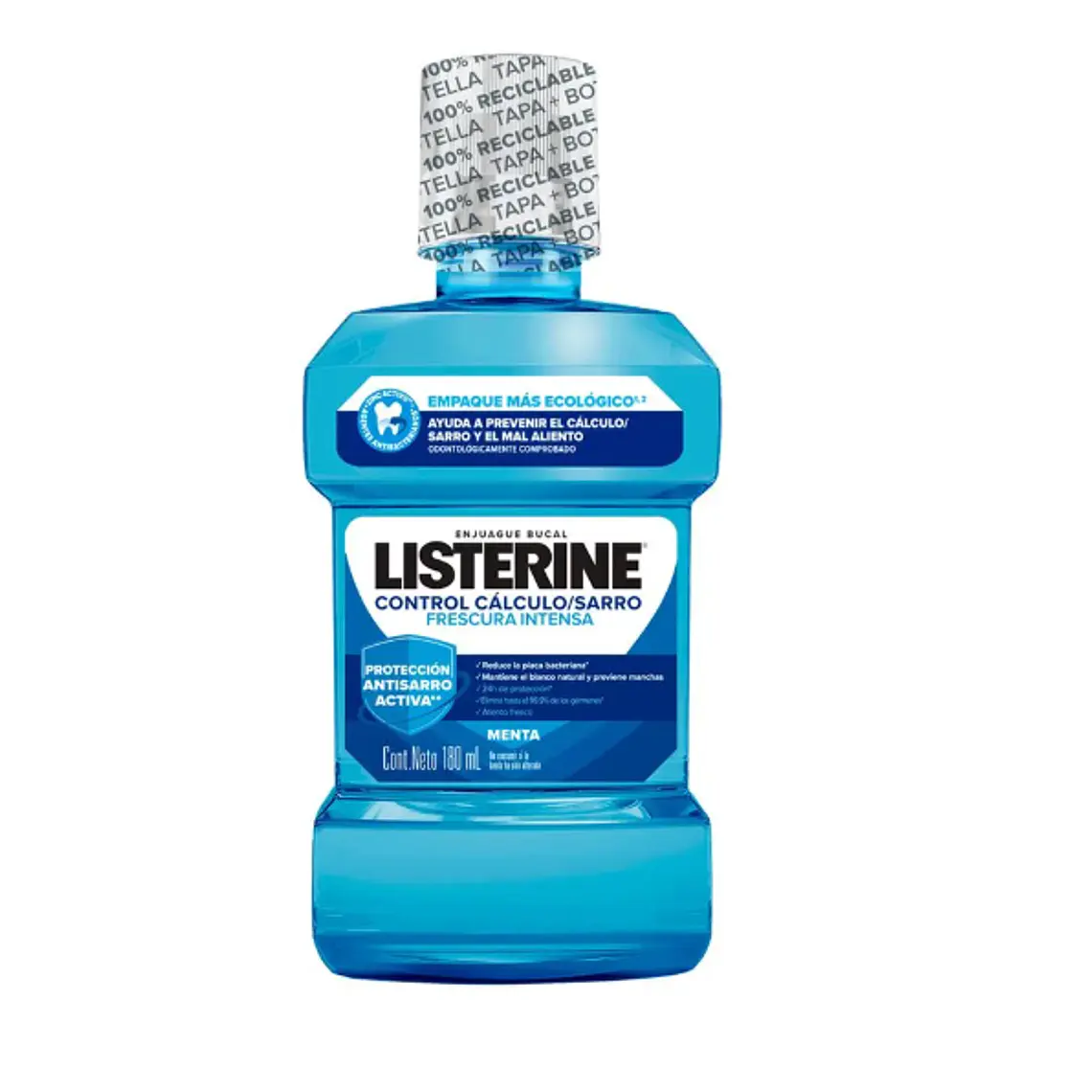 Enjuague bucal Listerine Control sarro 180 ml. 1