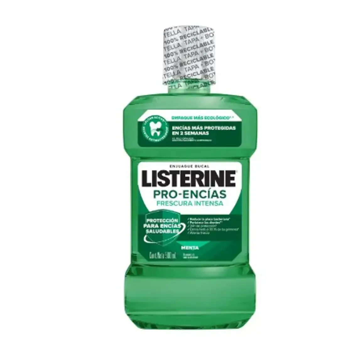 Enjuague bucal Listerine Pro-encías 500 ml. 1