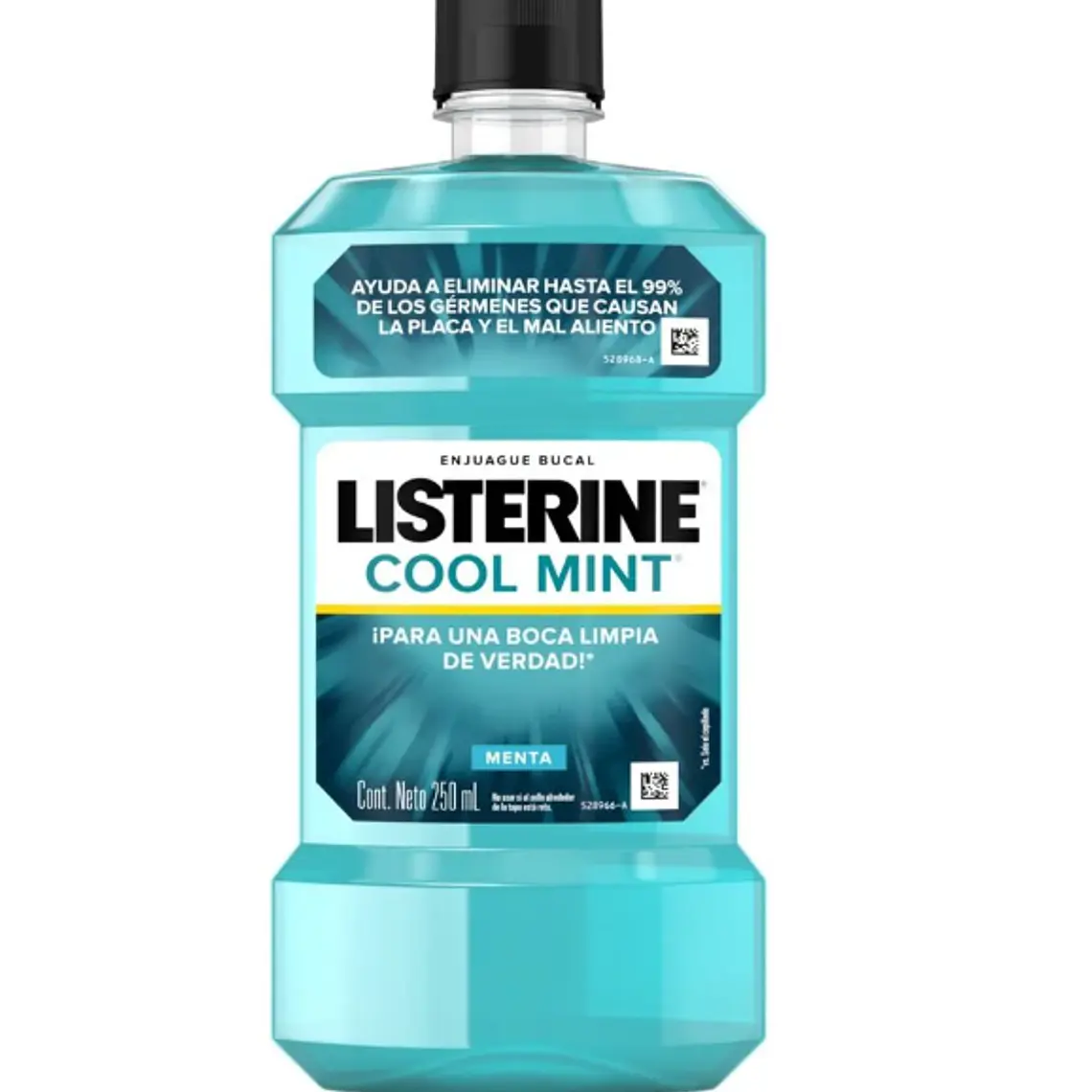 Enjuague bucal Listerine Cool mint 250 ml.  1