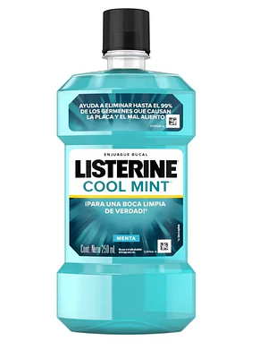 Enjuague bucal Listerine Cool mint 250 ml. 
