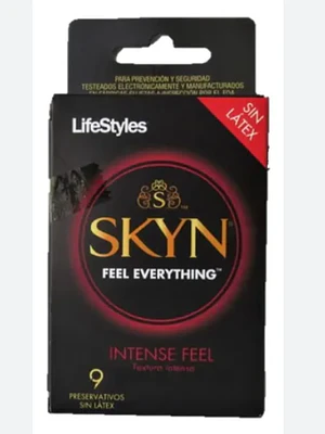 Preservativos Lifestyles Skyn 9 Unidades.