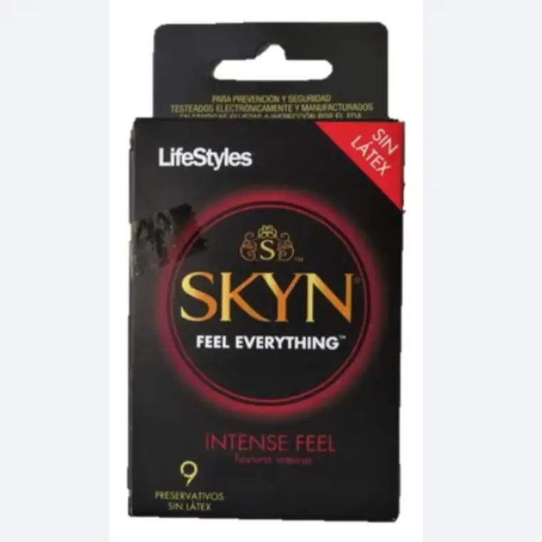 Preservativos Lifestyles Skyn 9 Unidades. 1
