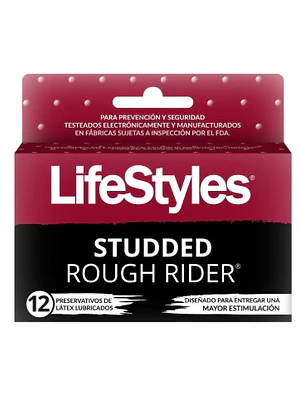 Preservativos Lifestyles Studded 12 Unidades.
