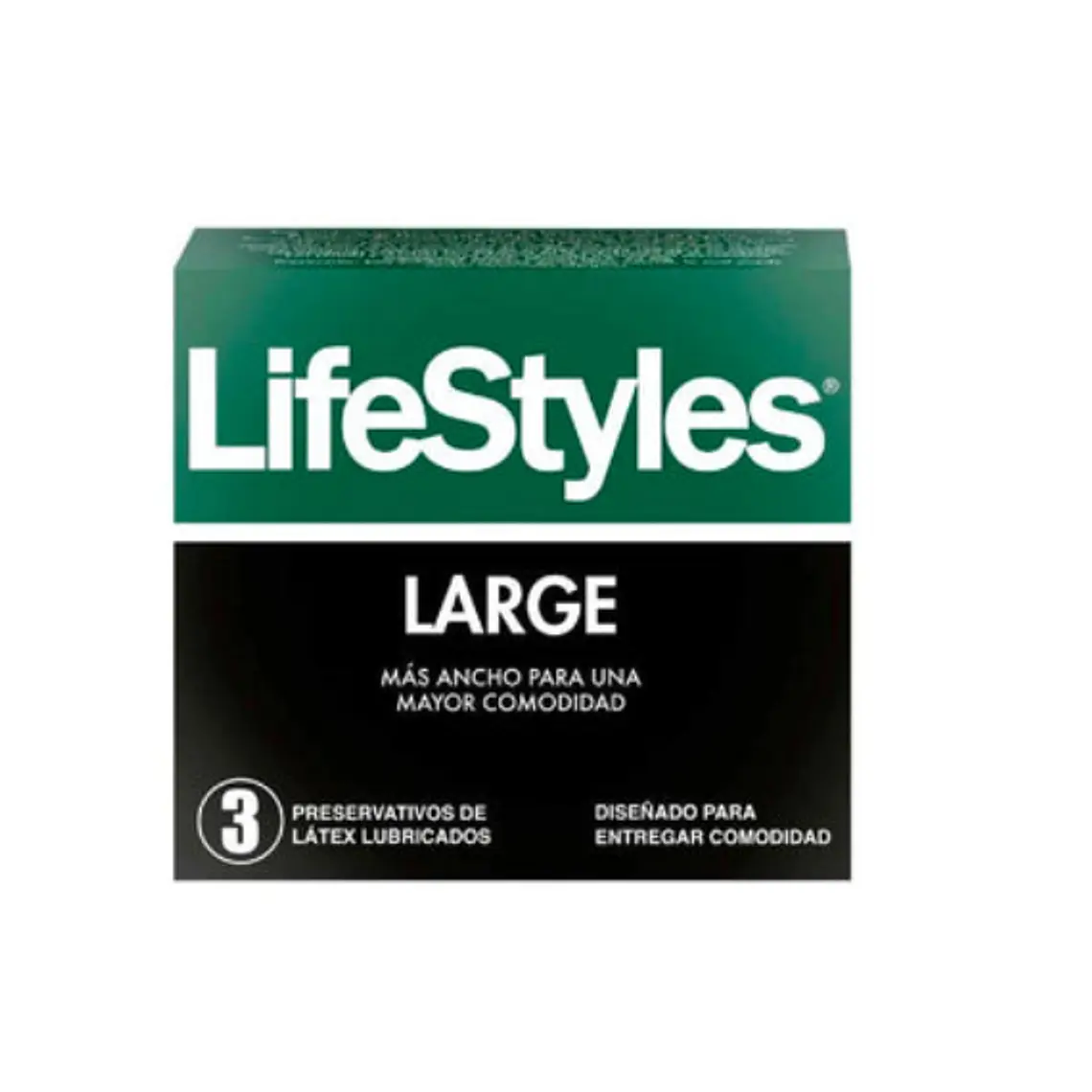 Preservativos Lifestyles Large 3 Unidades. 1