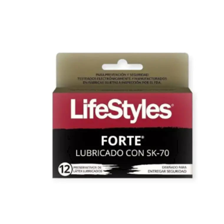 Preservativos Lifestyles Forte 12 Unidades. 1