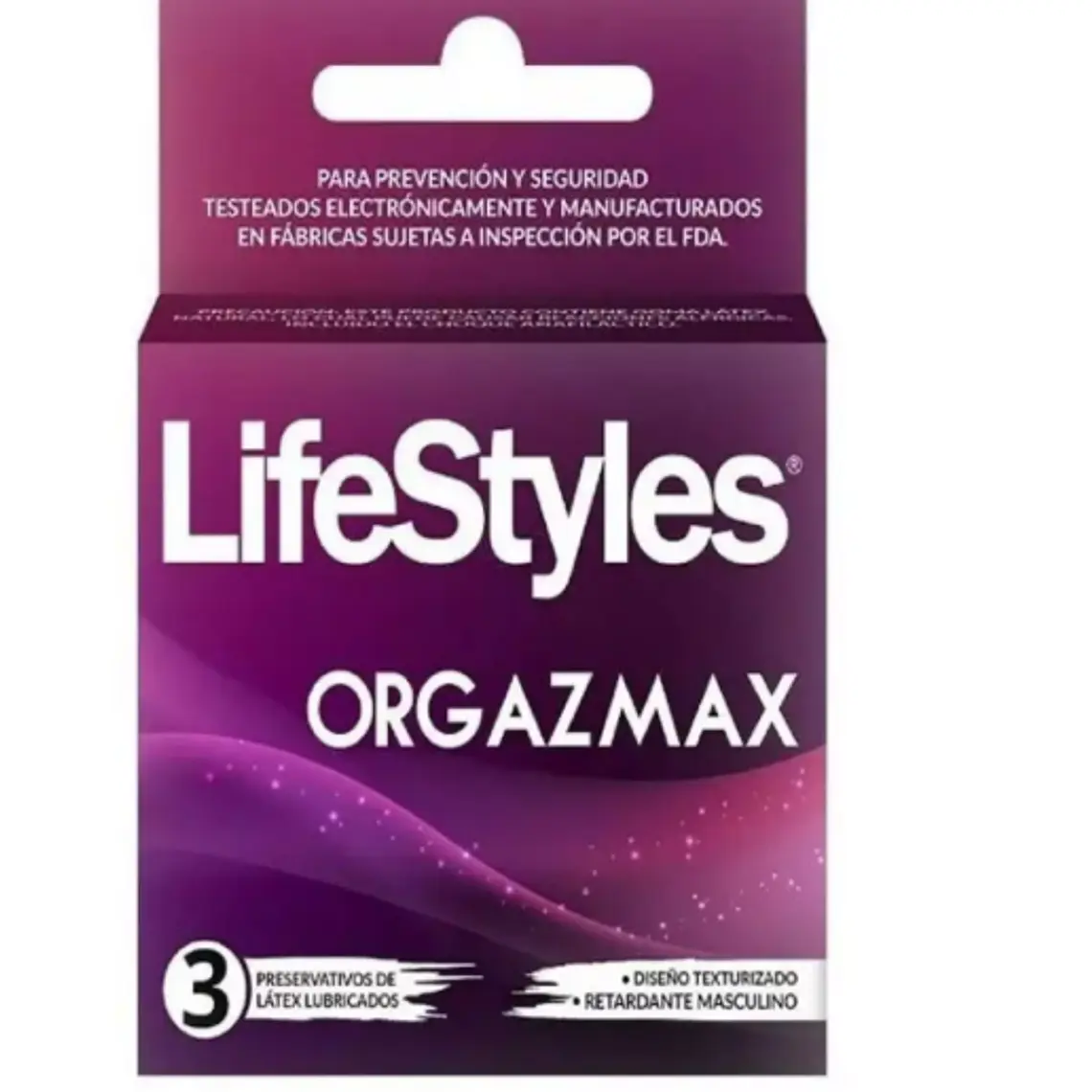 Preservativos Lifestyles Orgazmax 3 Unidades. 1