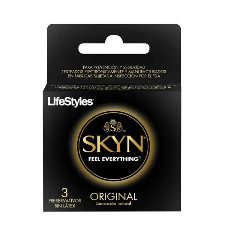 Preservativos LifeStyles Skyn Original 3 Unidades. 1