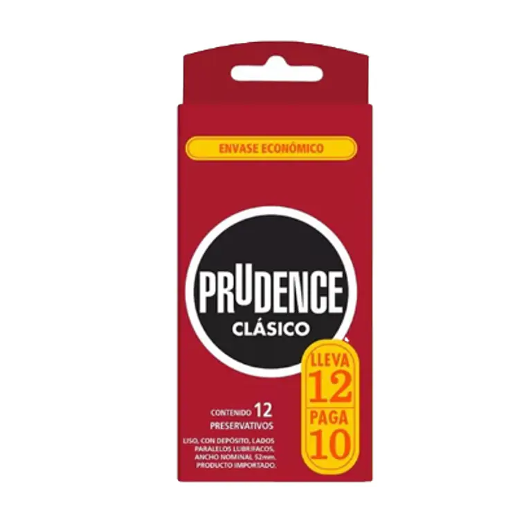 Preservativos Prudence Clásico 12 Unidades. 1