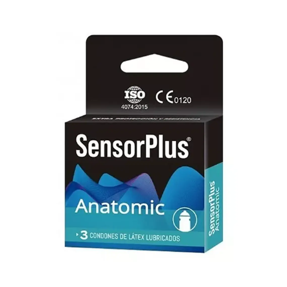 Preservativo Sensor Plus Anatomic 3 Unidades. 1