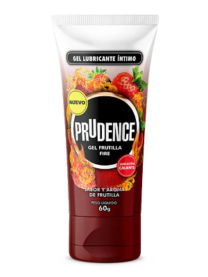 Prudence Gel Frutilla Fire 60 g.