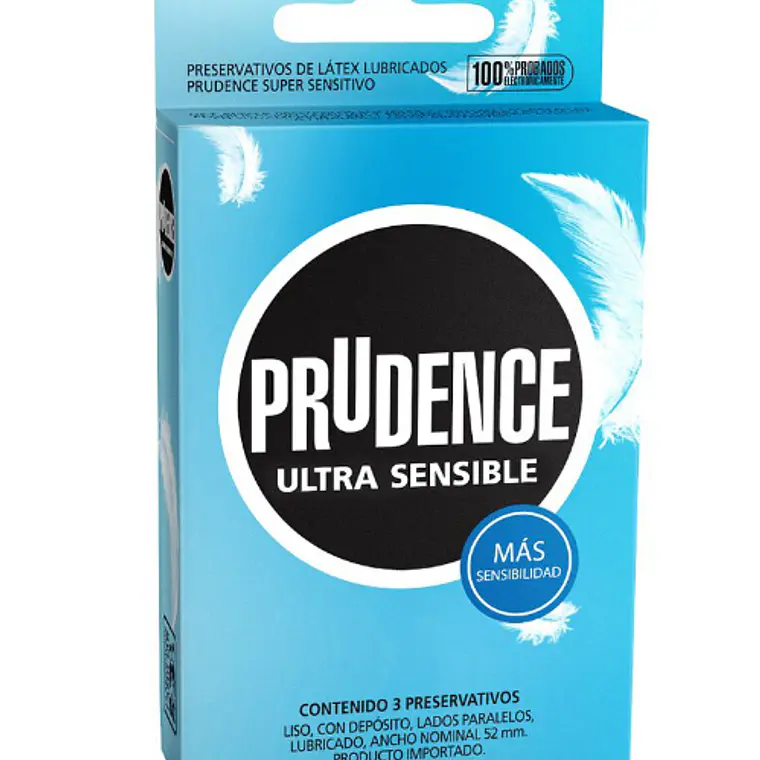 Prudence Preservativo Ultra sensible 3 Unidades.  1