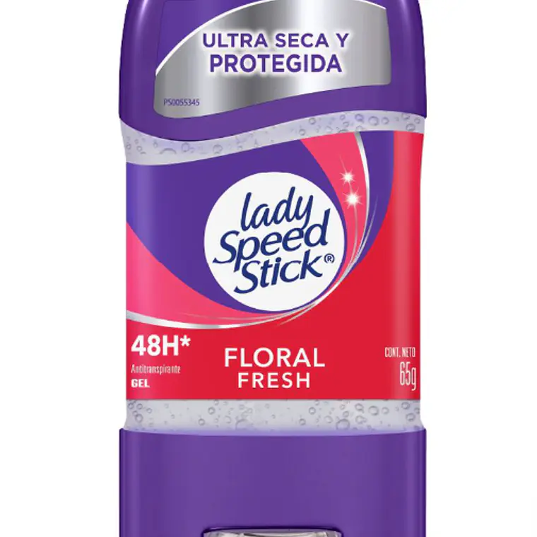 Lady Speed Desodorante Floral fresh Gel 65g. 1
