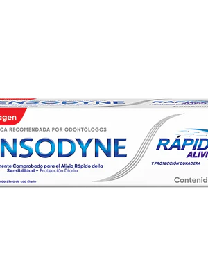 Sensodyne Pasta dental Alivio rápido 100 g.