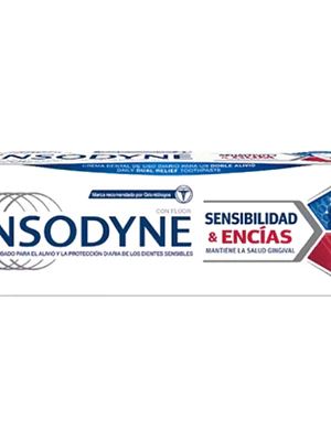 Sensodyne Pasta dental Sensibilidad & Encías 100 g.