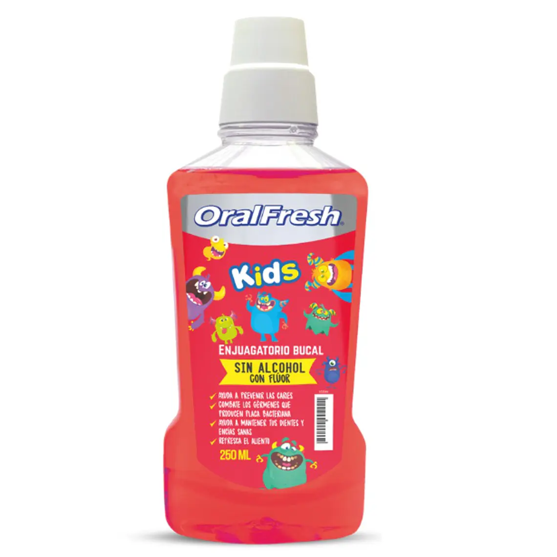 Enjuague bucal Oralfresh Kids 250 ml. 1