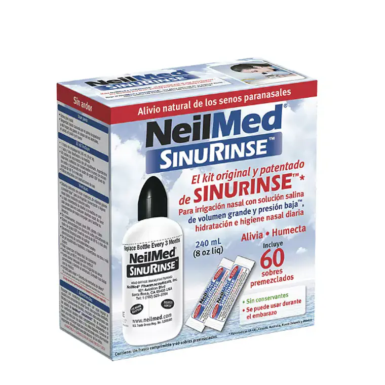 Sinus Rinse Kit 60 Sobres. 1