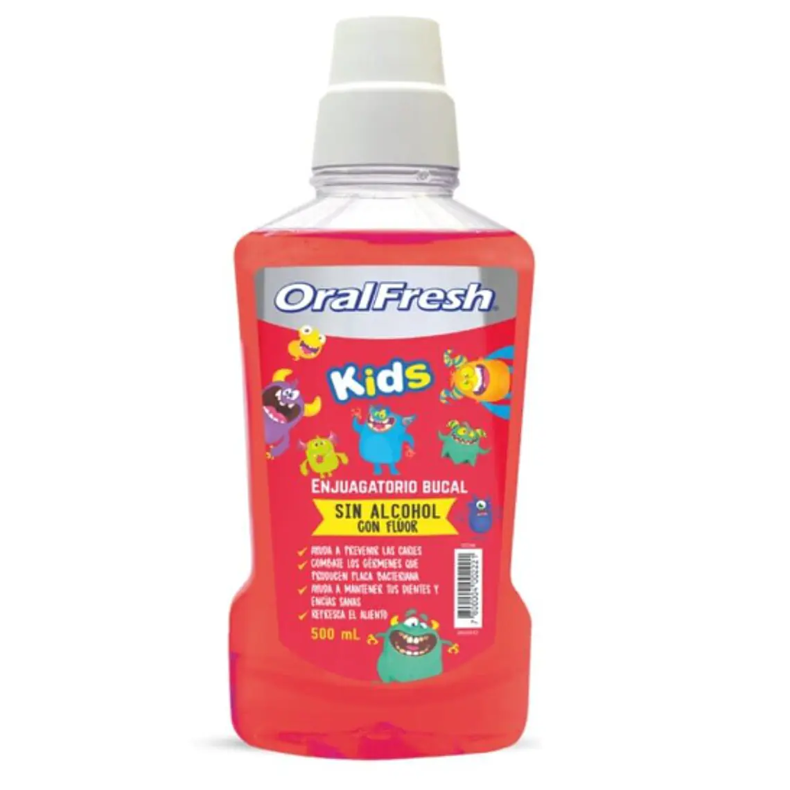 Enjuague bucal Oralfresh Kids  500 ml. 1