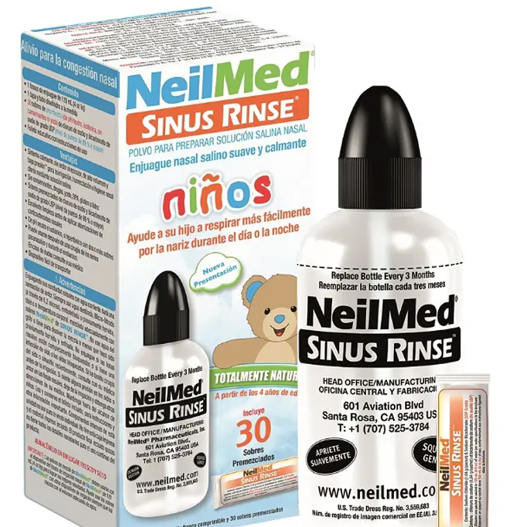 Sinus Rinse Kit Pediátrico 30 Sobres. 1