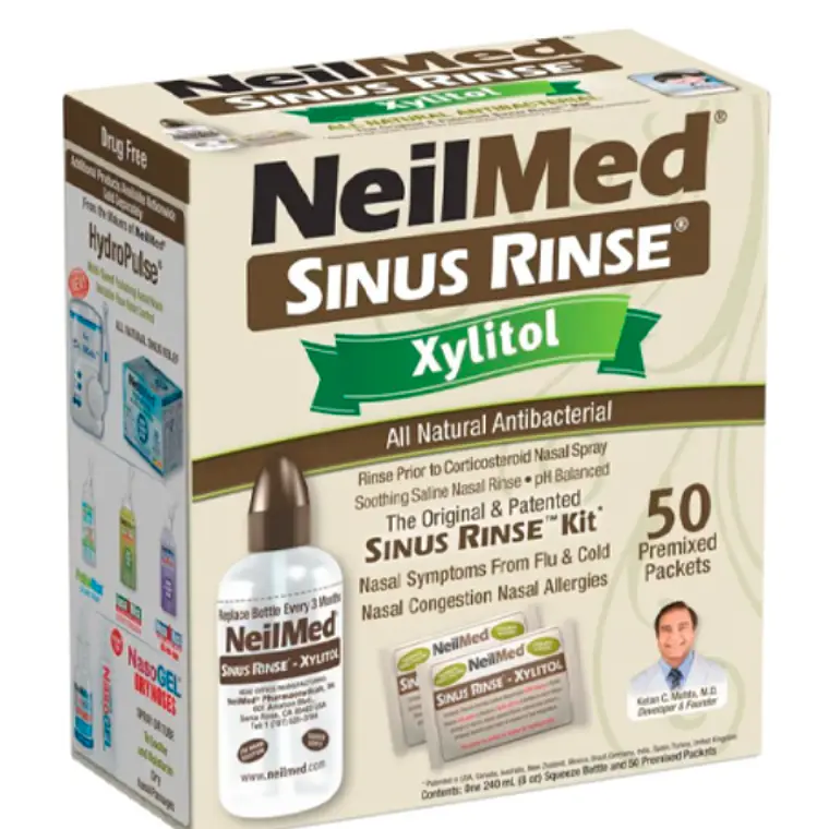 Sinus Rinse Xylitol Kit 50 Sobres. 1