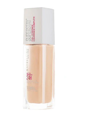 Base de maquillaje Superstay  24 horas 110 Porcelain. Maybelline