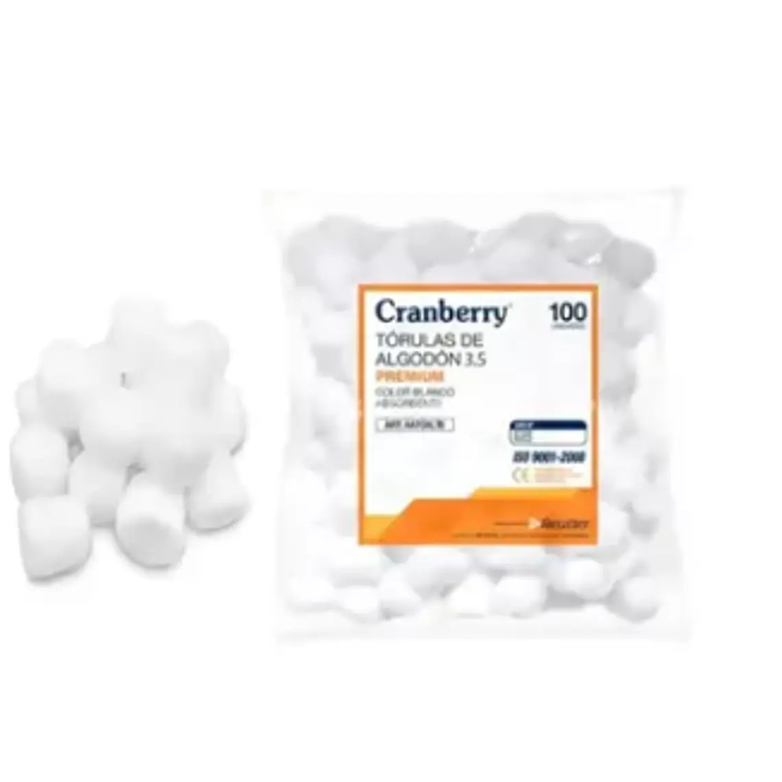 Tórulas de algodón 3,5 g Bolsa 100 Unidades. Cranberry Reutter  1