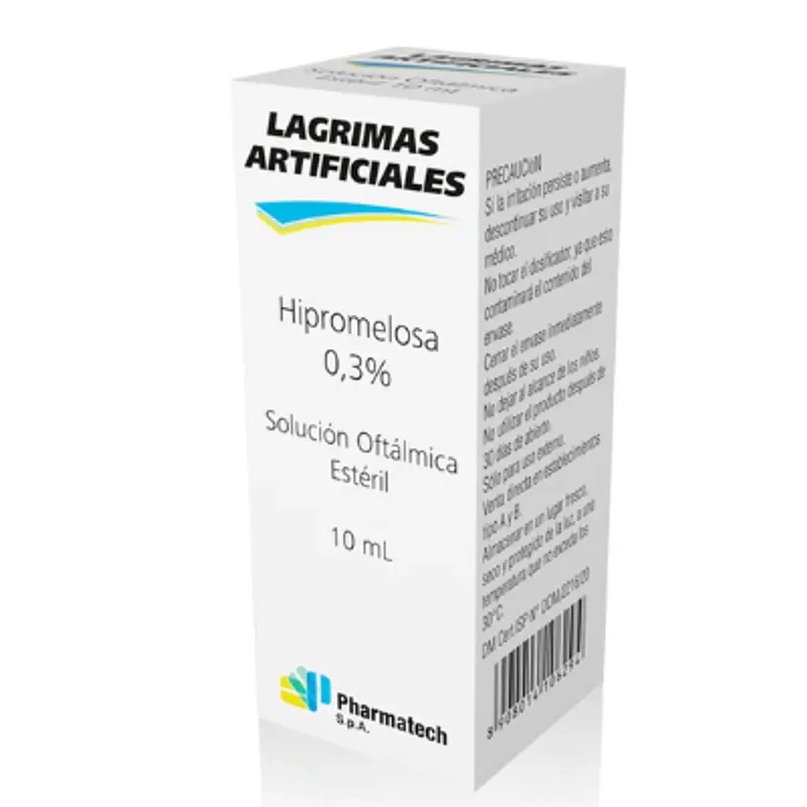 Lágrimas Artificiales Hipromelosa 0,3 % Solución oftálmica 10 ml. Pharmatech 1