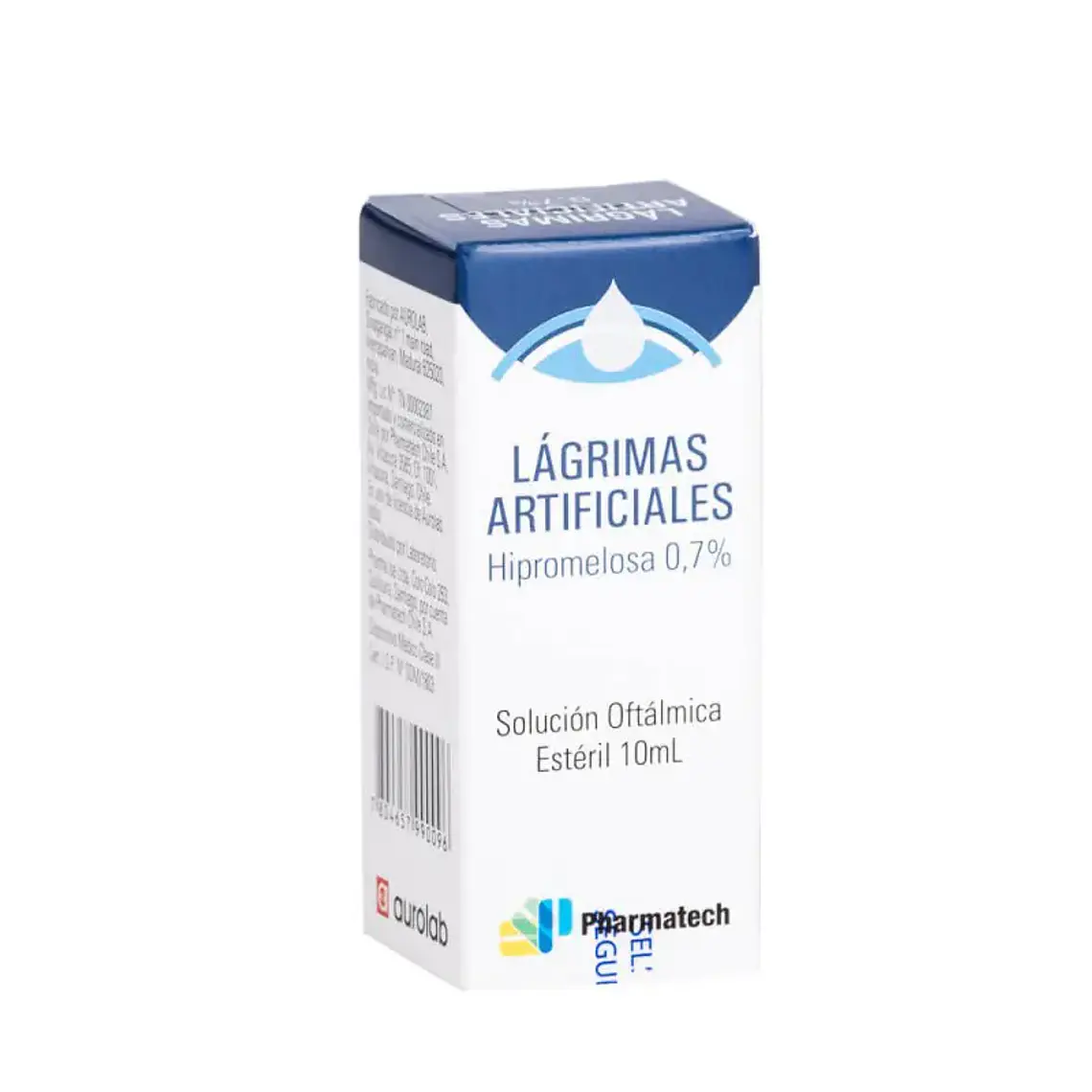 Lágrimas Artificiales Hipromelosa 0,7 % Solución oftálmica 10 ml. Pharmatech 1