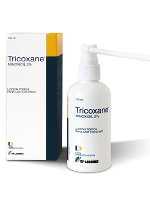 Tricoxane Minoxidil 2 % Loción tópica 100 ml.
