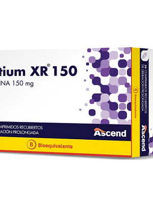 Nortium XR (B) Quetiapina 150 mg 30 Comprimidos.