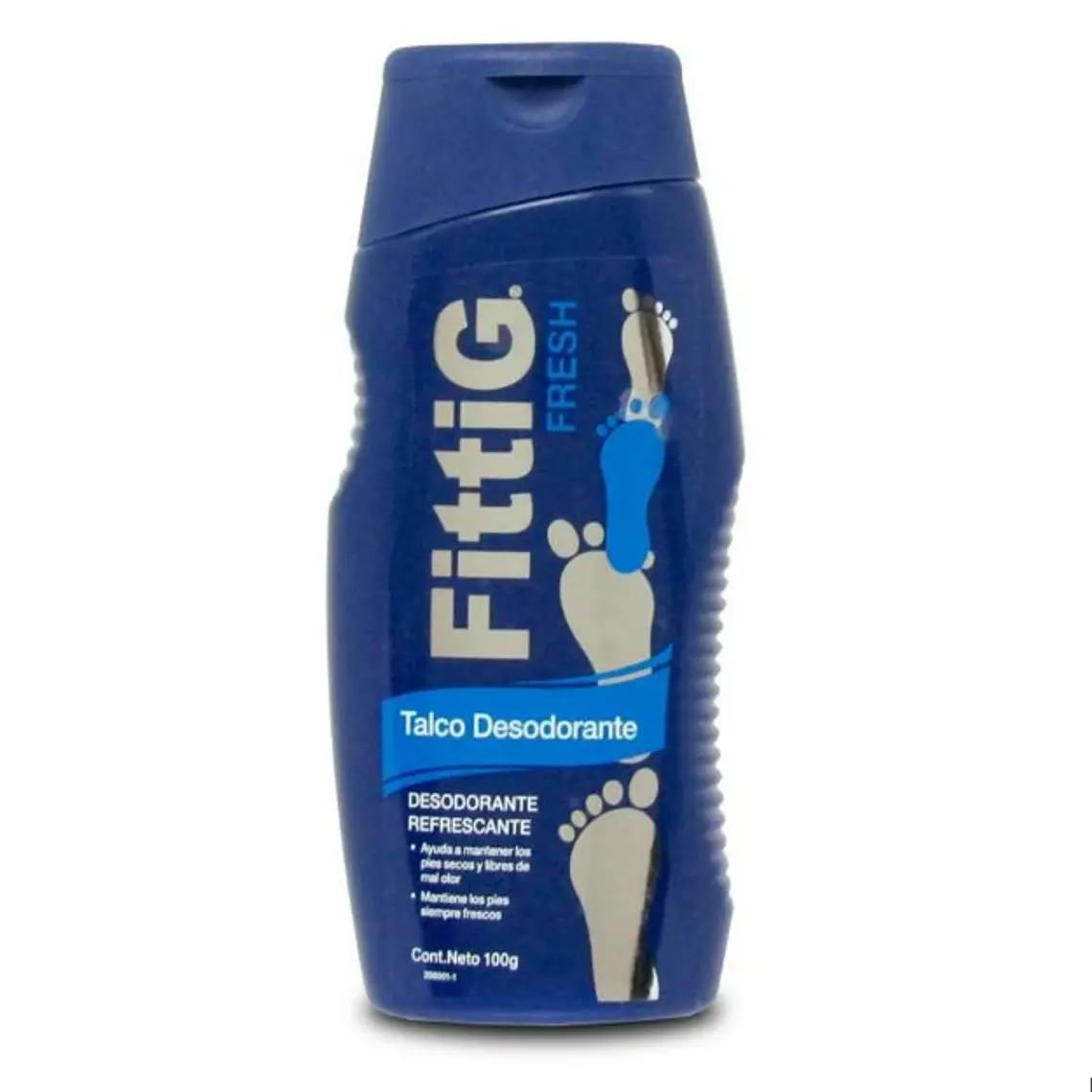 Talco para pies Fittig R fresh 100 g. 1