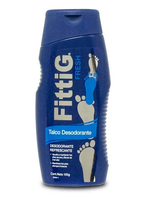 Talco para pies Fittig R fresh 100 g.