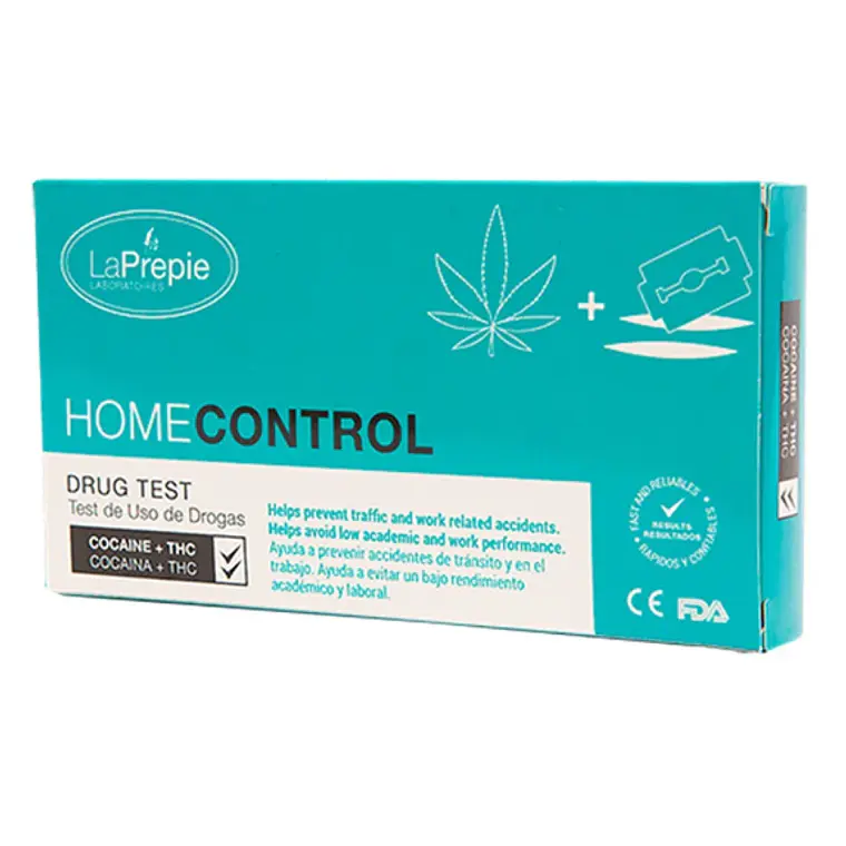 Test Drogas Home Control 1 Unidad. 1