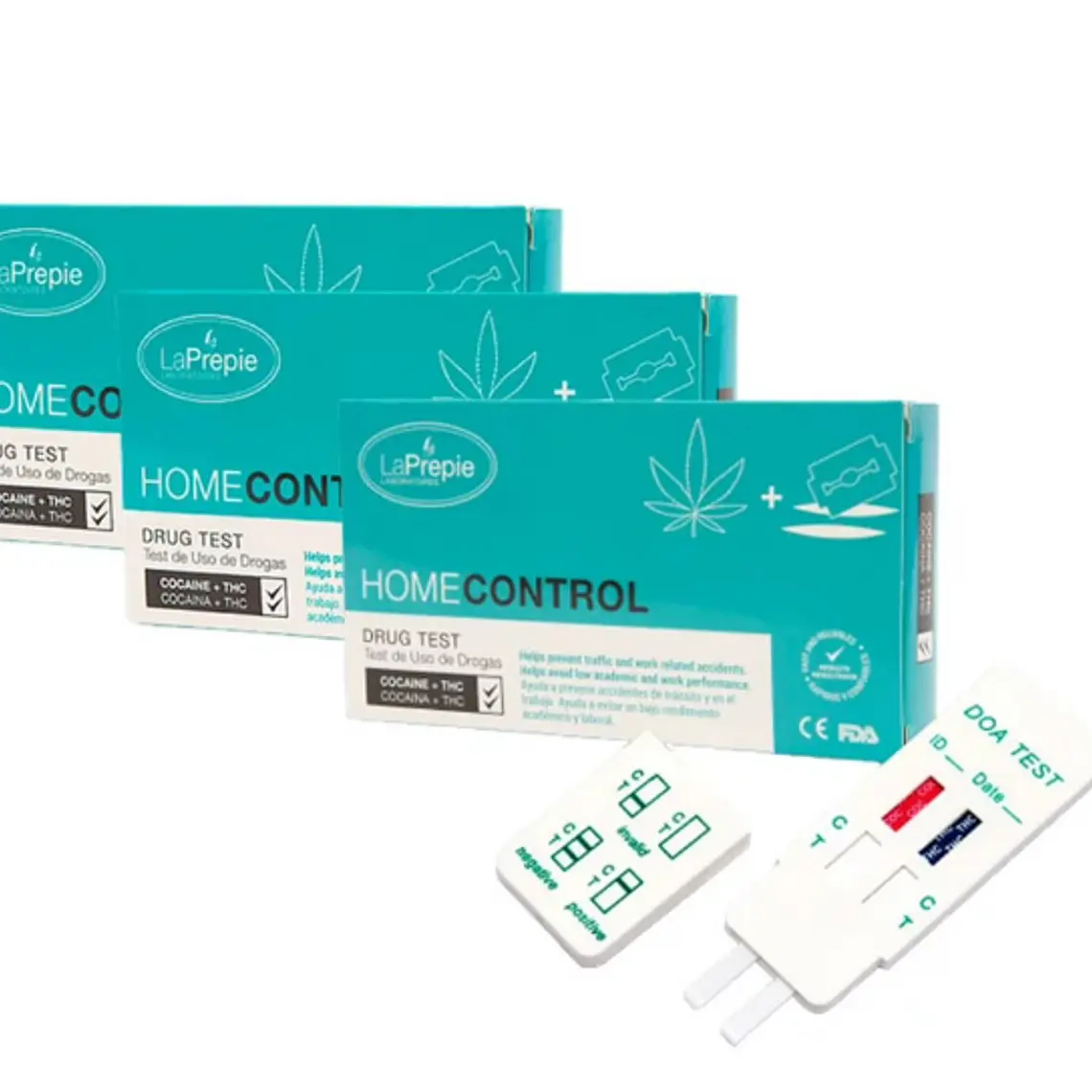 Test Droga  Home Control Marihuana-Cocaína  1 Unidad. 1