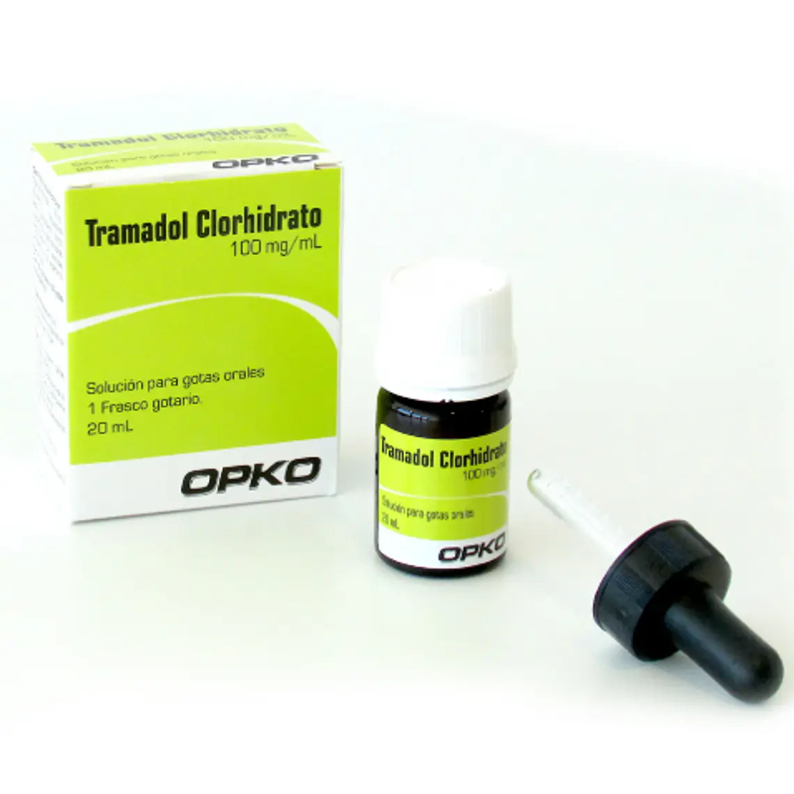Tramadol Clorhidrato 100 mg Gotas 20 ml.  Opko 1