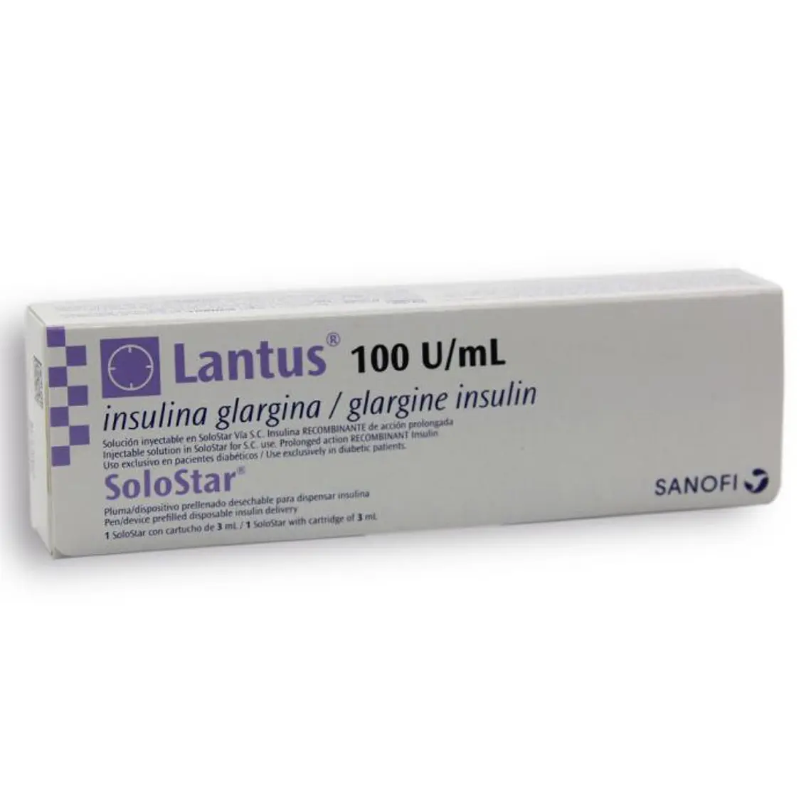 Lantus SoloStar 100 UI/ml 3 ml 1 Cartridge. 1