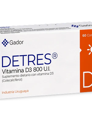 Detres Comprimidos 800 Ui  envase de 60