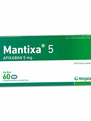 Mantixa Apixaban 5 mg 60 Comprimidos.