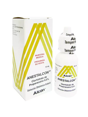 Anestalcon Proparacaí­na 0,5 % Solución Oftálmica 15 ml.