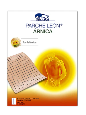 Parche León Árnica  1 Unidad.