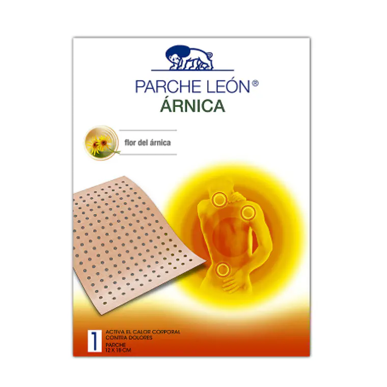 Parche León Árnica  1 Unidad. 1