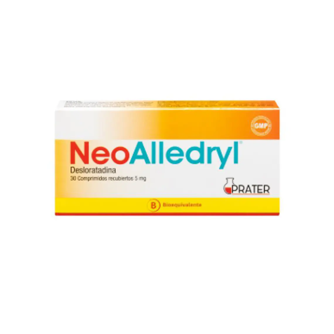 Neo-Alledryl (B) Desloratadina 5 mg 30 Comprimidos recubiertos. 1