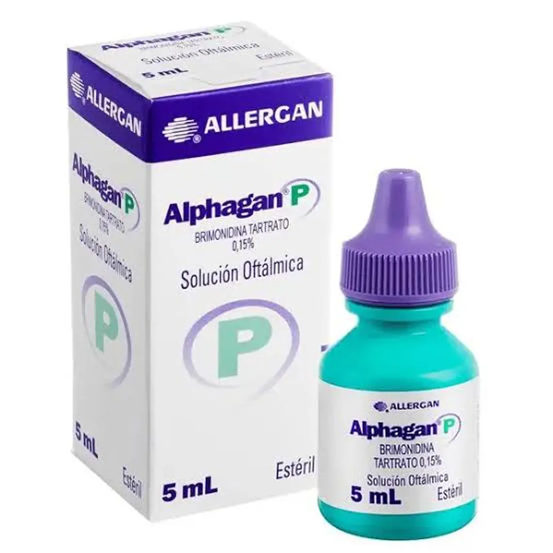 Alphagan P Brimondina tartrato 0,15 % Solución oftálmica 5 ml. 1