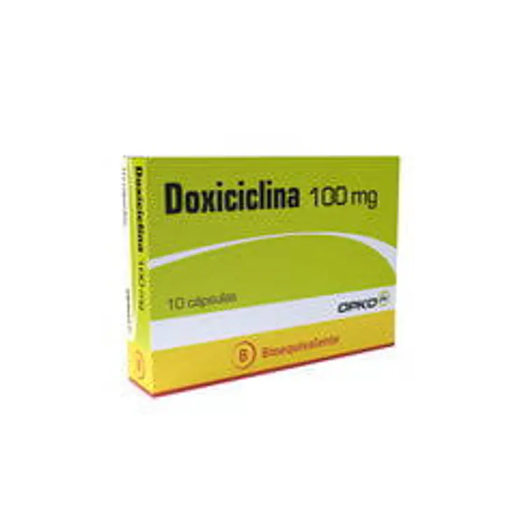 Doxiciclina (B) 100 mg 10 Cápsulas. Opko 1