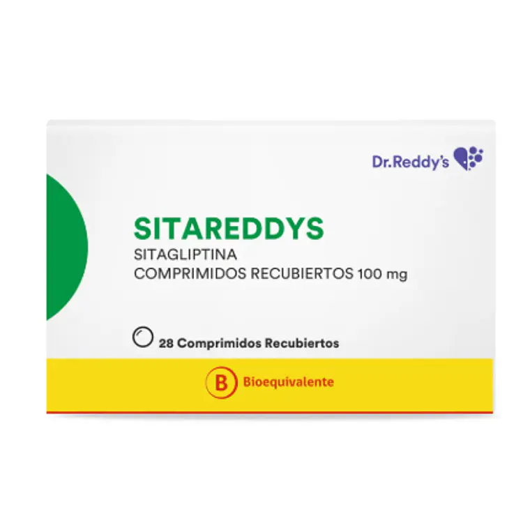 Sitareddys (B) Sitagliptina 100 mg 28 Comprimidos recubiertos. 1