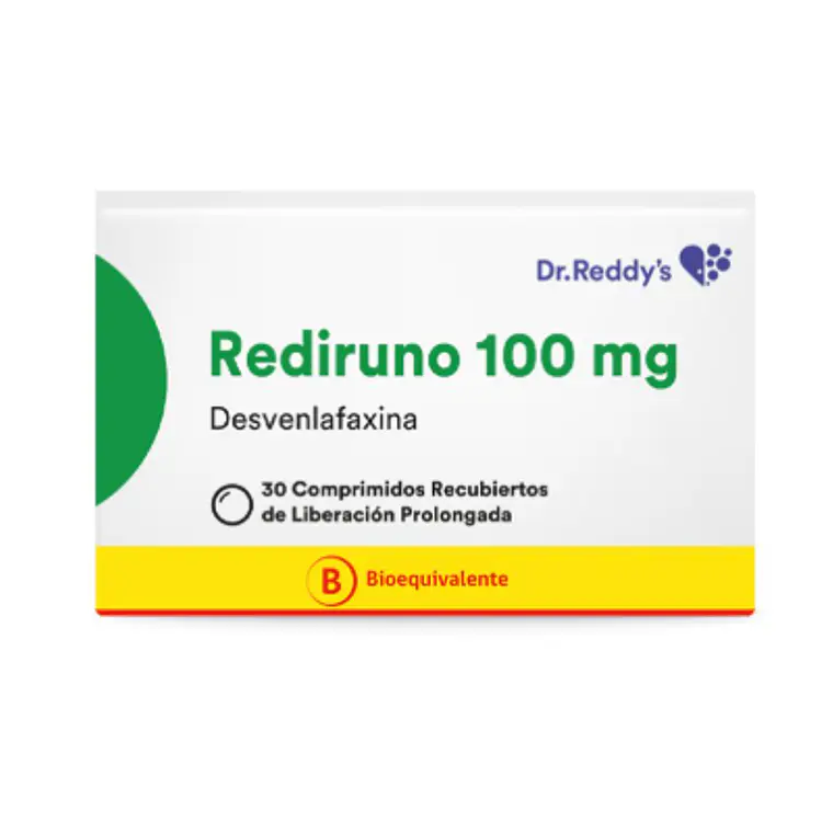 Rediruno (B) Desvenlafaxina 100 mg 30 Comprimidos. 1