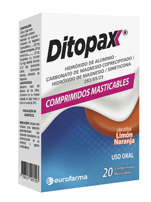 Ditopax 20 Comprimidos masticables.