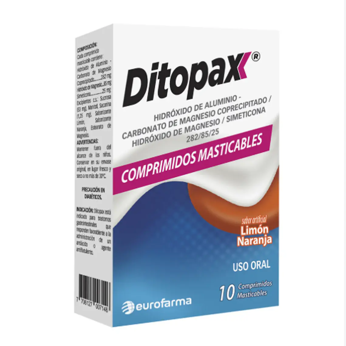 Ditopax 10 Comprimidos masticables. 1