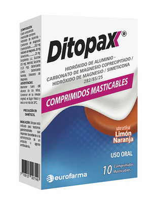 Ditopax 10 Comprimidos masticables.