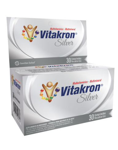 Vitakron Silver 30 Comprimidos.