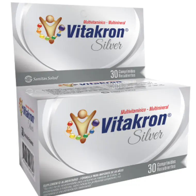 Vitakron Silver 30 Comprimidos. 1